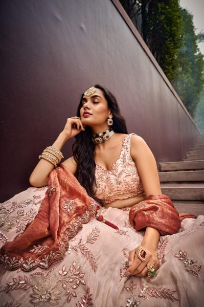 Viscose Embroidered Lehenga Choli Best Price from Surat Textile Exporter   Manufacturer Bridal Lehenga Choli