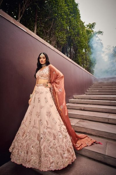 Viscose Embroidered Lehenga Choli Best Price from Surat Textile Exporter   Manufacturer Bridal Lehenga Choli