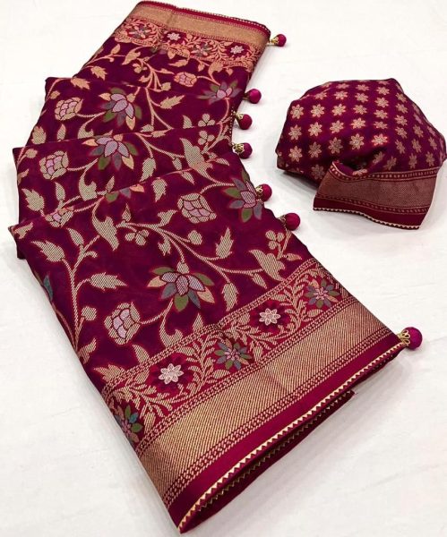 Viscose Silk Saree Printed Cotton Sarees Wholesale