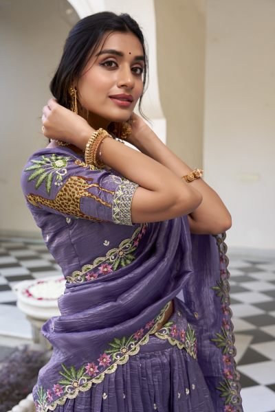  Wedding Collection gold crush beauty Lehenga Choli With Dupatta Set  Designer Lehenga Choli