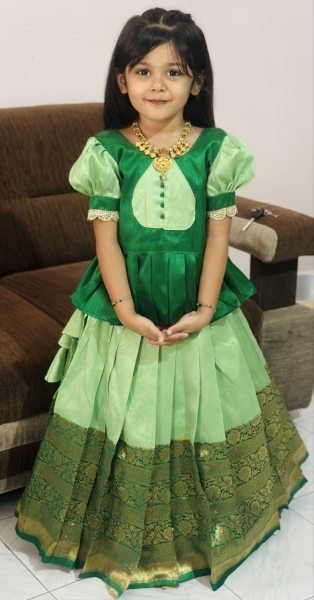 Wedding Edition Kids Lehenga Set Premium Zari Silk with Regal Vibes Girls Wear