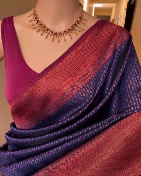 Wedding-Ready Organic Lichi Silk Sarees for Brides and Guests at wholesale rates South Indian Saree 
