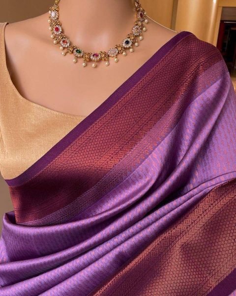 Wedding-Ready Organic Lichi Silk Sarees for Brides and Guests at wholesale rates South Indian Saree 