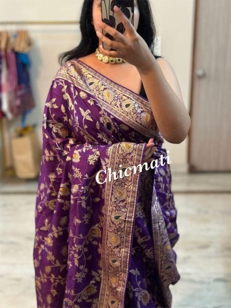 Wedding Special Banarasi Silk Saree All Over Mina Weave with Rich Pallu Best Price for Wholesal Price by Royal Export Banarasi Saree Wholesale