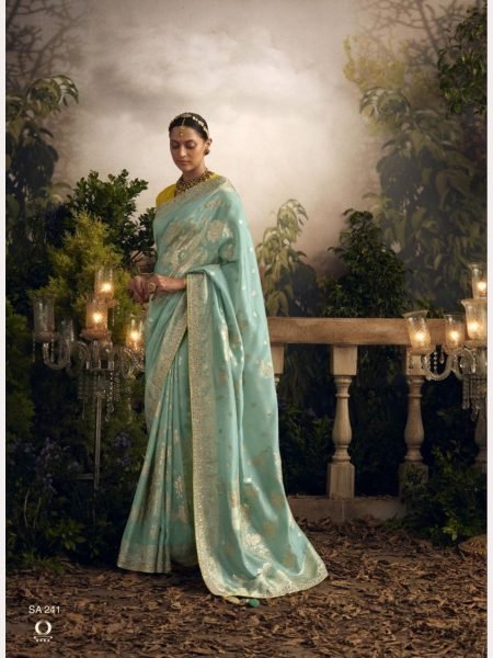 Wedding Special Pure Dola Silk Embroiderd Saree Collection  Designer Wedding Sarees Wholesale
