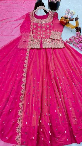 Wedding Wear Embroidered Ready to Wear Lehenga Set Outfit  Ready To Wear Collection