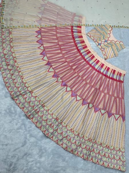 Wedding Wear Heavy Mono Silk Lehenga Choli  Designer Lehenga Choli