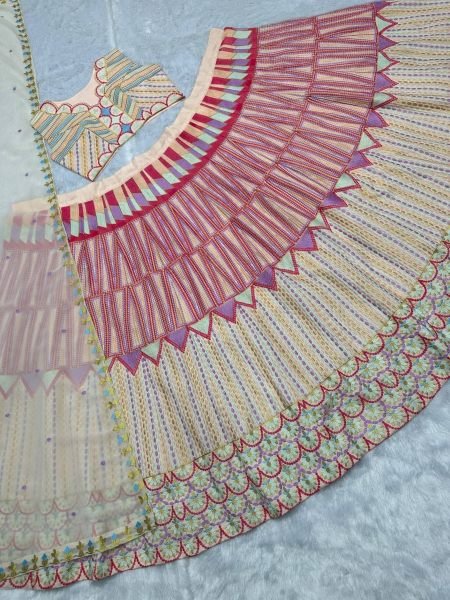 Wedding Wear Heavy Mono Silk Lehenga Choli  Designer Lehenga Choli