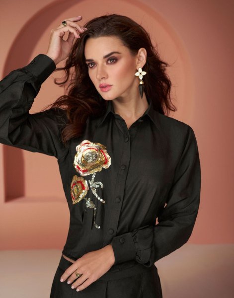 Stylish Western Wear Co Ord Set in Pure Silk At Best Rates CO ORD Sets