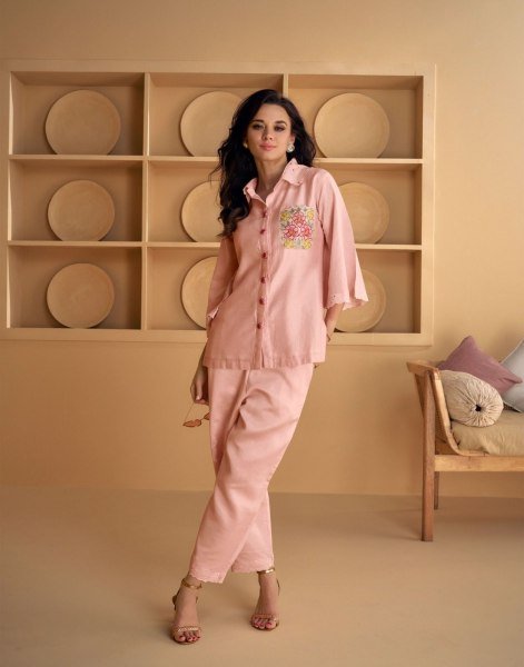 Stylish Western Wear Co Ord Set in Pure Silk At Best Rates CO ORD Sets