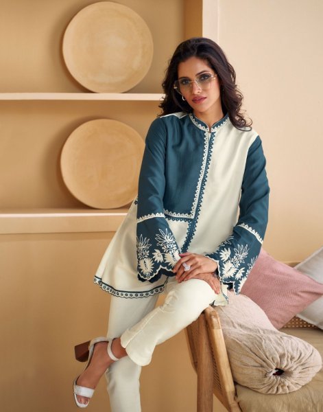 Stylish Western Wear Co Ord Set in Pure Silk At Best Rates CO ORD Sets