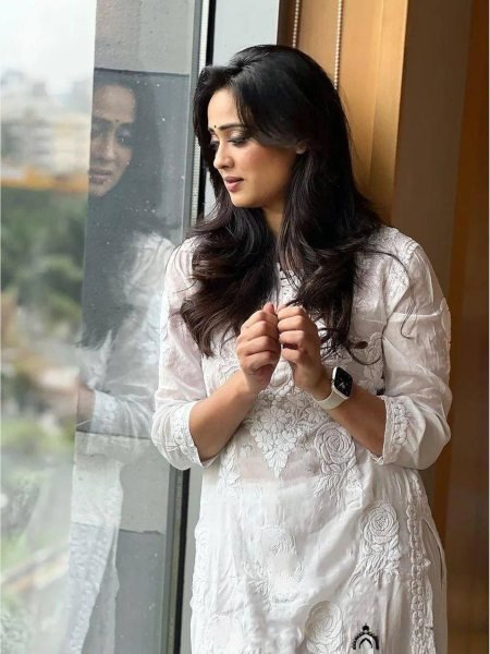 White Color Maslin Chikankari Sharara Collection  Lucknowi Chikankari Kurtis Wholesale
