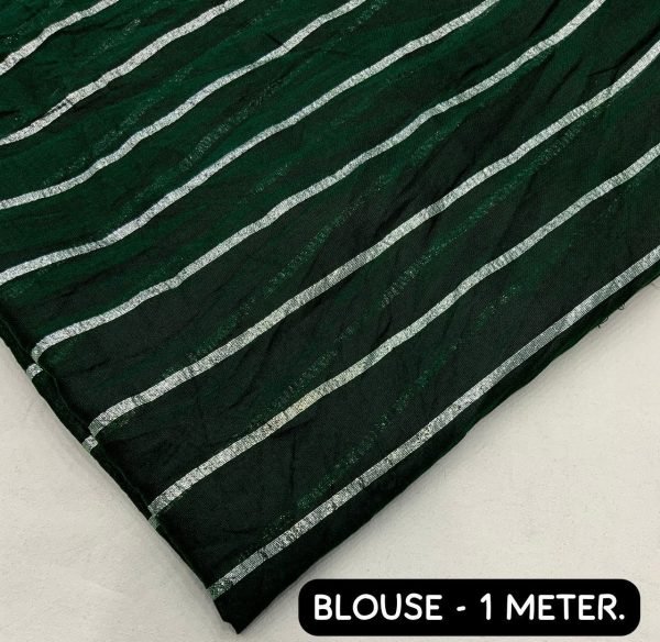 White Leheriya Printed Georgette Saree  Georgette Sarees Wholesale