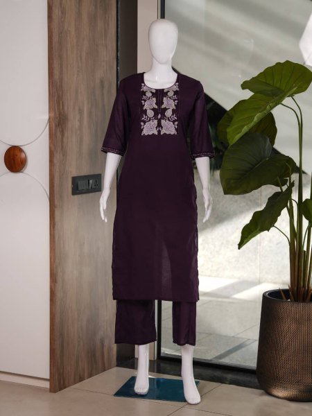 Wholesale 60  60 Premium Ready to Wear Cotton Kurti Plazo Set for Resellers and Retailers Embroidery Kurtis 