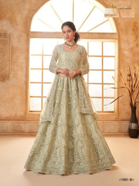 Wholesale Bridal Lehenga in Net with Detailed Thread Embroidery Work and Textile Manufacturer Collection