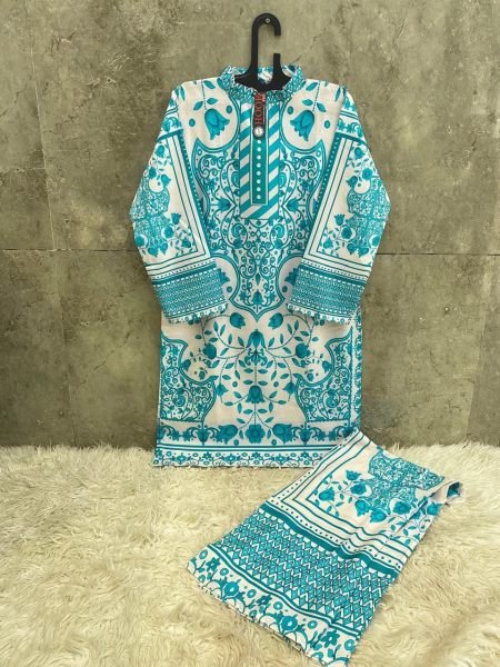 Wholesale Pakistani Cotton Co Ord Sets Printed Top Bottom HOOR TEX HF Series Pakistani Suits Wholesale
