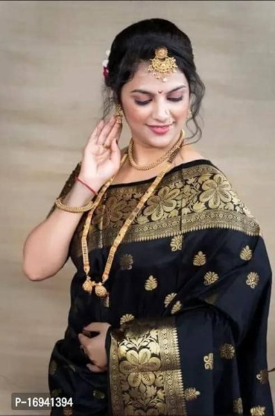 Wholesale Pure Banarasi Silk Kanjivaram Saree with Designer Jacquard Work and Blouse Piece at Low Price  Banarasi Saree Wholesale