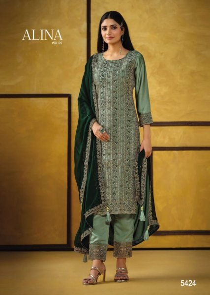 Wholesale Rate Embroidery Work Salwar Suits  Churidar Salwar Suits Wholesale