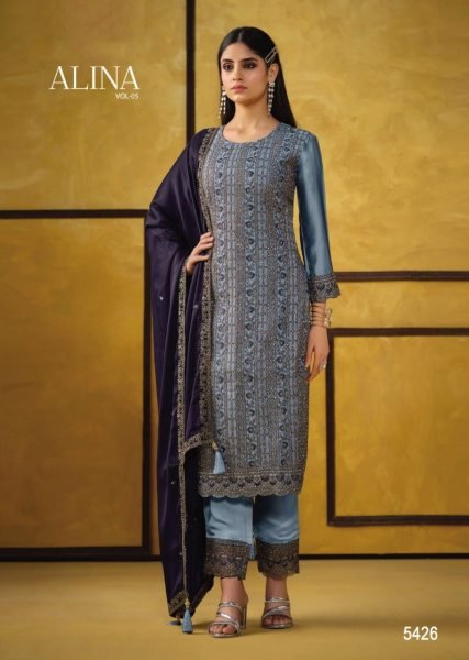 Wholesale Rate Embroidery Work Salwar Suits  Churidar Salwar Suits Wholesale