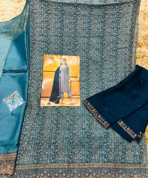 Wholesale Rate Embroidery Work Salwar Suits  Churidar Salwar Suits Wholesale