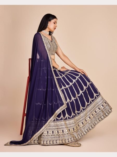 Wholesale Rate Heavy Fox Georgette Lehenga Choli  Designer Lehenga Choli