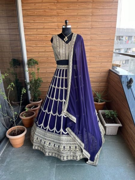 Wholesale Rate Heavy Fox Georgette Lehenga Choli  Designer Lehenga Choli