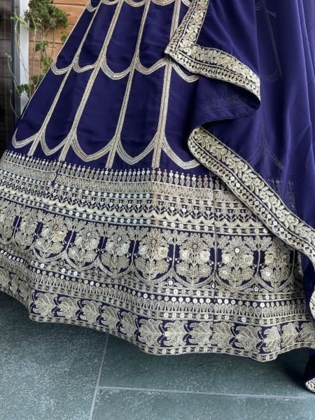 Wholesale Rate Heavy Fox Georgette Lehenga Choli  Designer Lehenga Choli