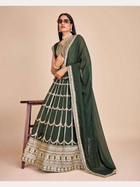 Wholesale Rate Heavy Fox Georgette Lehenga Choli  Designer Lehenga Choli