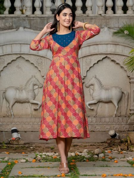 Wholesale Rayon Anarkali Gown     Stylish  Comfortable   Affordable Printed Kurtis