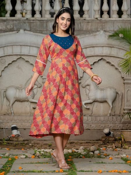 Wholesale Rayon Anarkali Gown     Stylish  Comfortable   Affordable Printed Kurtis
