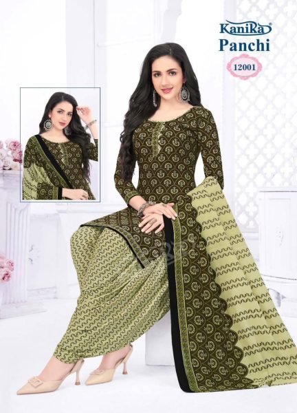 Women Cotton Patiyala Suits Punjabi Dress Materials Wholesale