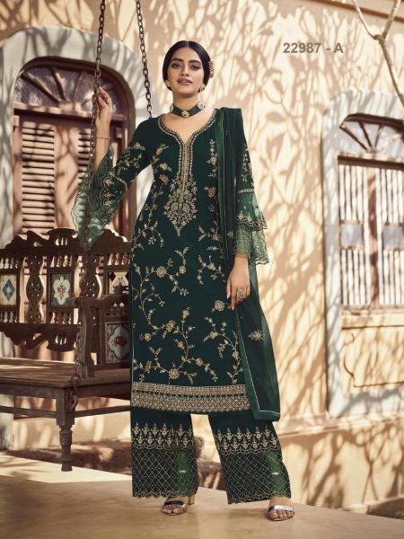 Women Georgette with Embroidery Sequence work Plazzo Suits  Designer Plazzo Salwar Suits Wholesale
