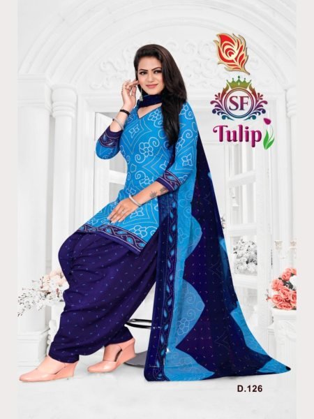 Women Leon Creap Dress Material Collection  Leone Crepe Dress Material