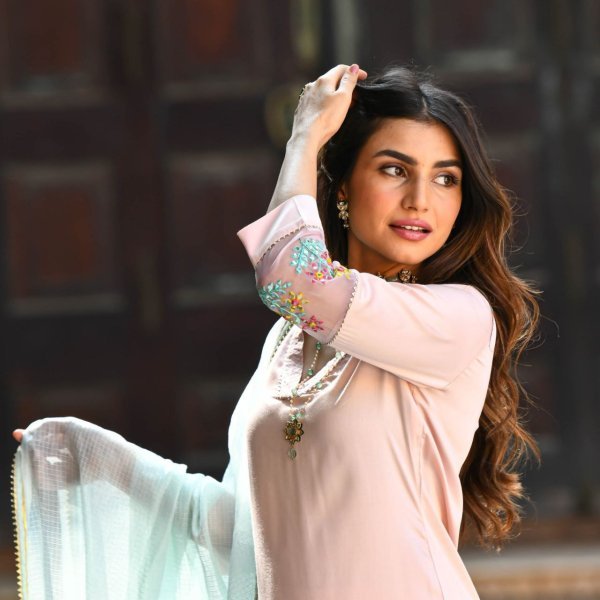 Women s Rayon Kurta With Printed Dupatta Set 3 Piece Kurti Set