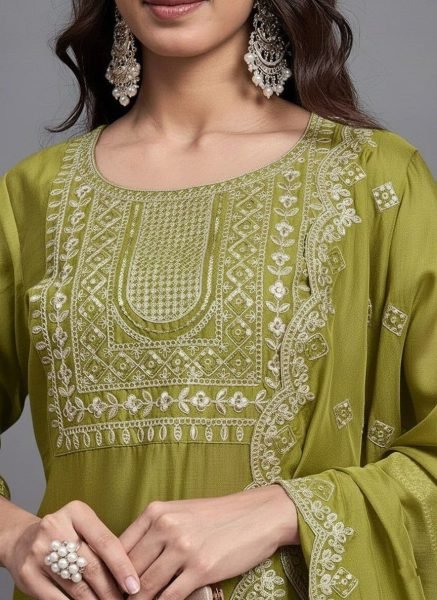 Women s Traditional And Comfortable Cotton Kurti with Organza Dupatta Plus Size Kurti / Gown