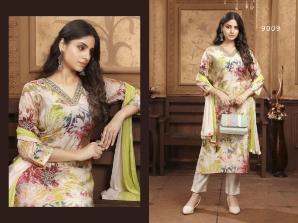 Women White Jacquard Straight Kurta Set with Contrast Dupatta  Straight Cut Long Kurtis