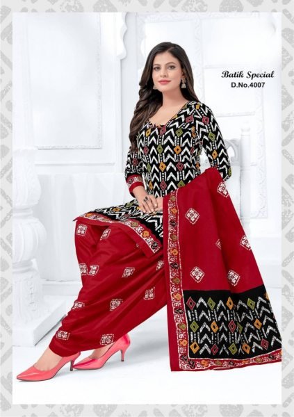 Womens Batik Special Heavy Cotton Patiyala Dress Punjabi Dress Materials Wholesale