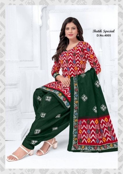 Womens Batik Special Heavy Cotton Patiyala Dress Punjabi Dress Materials Wholesale