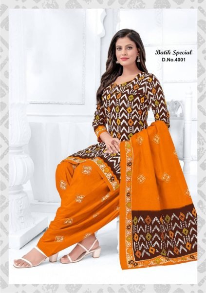Womens Batik Special Heavy Cotton Patiyala Dress Punjabi Dress Materials Wholesale