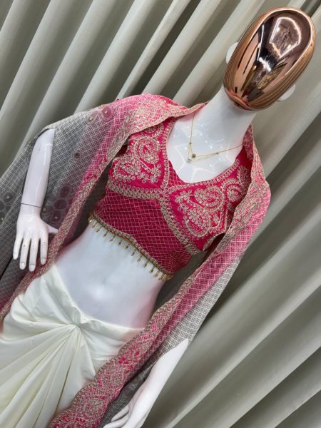 Womens, Girls Three Piece Western Outfit Trendy Wedding Season Ready To Wear Ready To Wear Collection