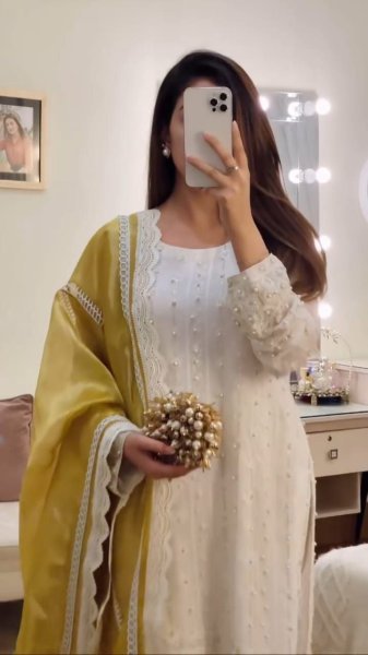 Womens Readymade Designer Georgette Kurtis with Tebby Silk Dupatta Wholesale Collection  Georgette Kurti 
