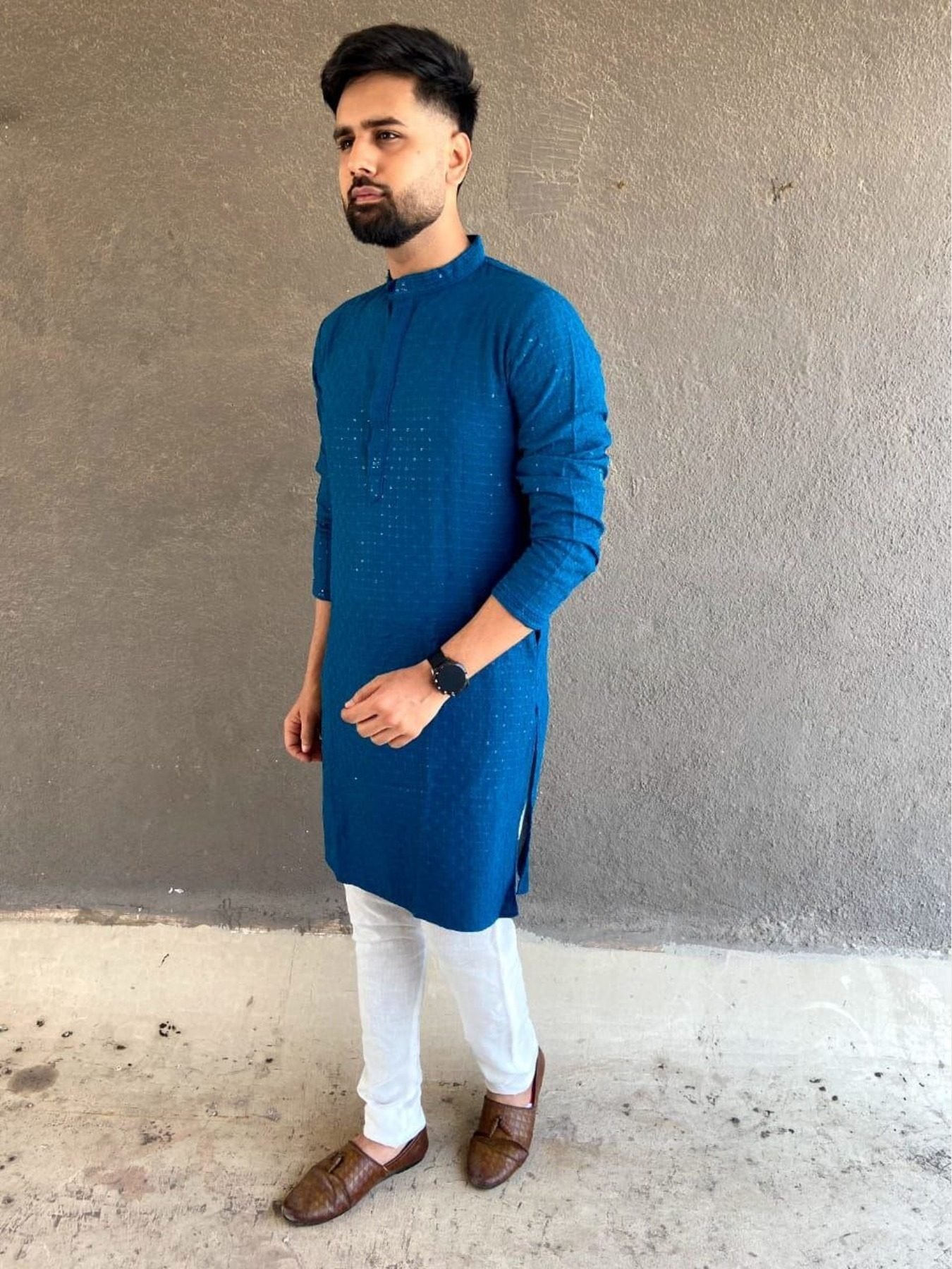 Traditional Chikan Work Kurta for all Beautiful Occasions